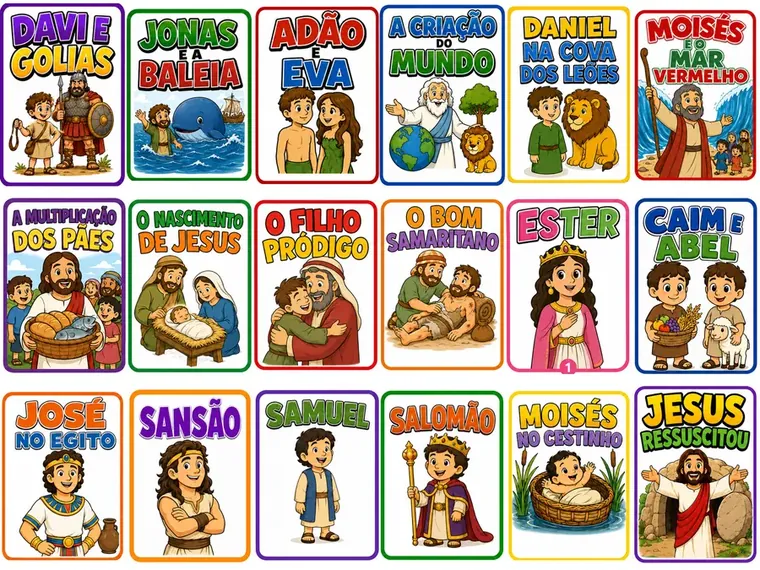 Coleção Mini Livrinhos da Fé